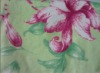 polyester fleece pritted fabric
