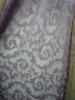 polyester floral emboidered sheer gauze decoration voile curtain