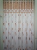 polyester floral printed decoration room window curtain