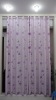 polyester floral printed hometextile decoration window curtain
