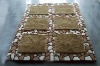 polyester hand shaggy carpet
