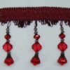 polyester handmade beads Curtain Ornament