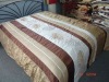 polyester jacquard and embroidery bedcover