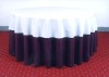 polyester jacquard round table cloth