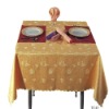 polyester jacquard  table cloth