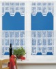 polyester knit german curtains lace