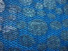 polyester lace fabric with bright wire