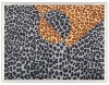 polyester leopard printed jersey fabric