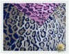 polyester leopard printing design on jersey fabric