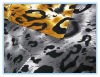 polyester leopard printing jersey fabric