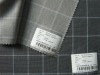 polyester linen high quality plaid suiting fabric