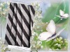polyester linen white segment slub single jersey