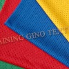 polyester mesh dyed fabric