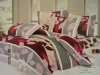 polyester mini jacquard reactive printed comforter set