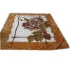 polyester mink flower beding blanket