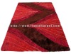 polyester mixed-pile shaggy rug with Anti-slip Feature and Natural Latex Cotton backing any sizes available