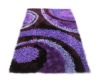 polyester modern shaggy carpet