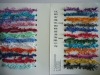 polyester pigtail yarn in different colors