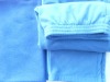 polyester polar fleece fabric two side brushed one side anti-pilling