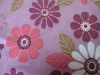 polyester print velboa home textile fabric