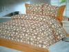 polyester printed 4pc bedding fabric