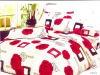 polyester printed bedding set