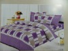 polyester printed bedding sets /bed sheet