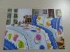 polyester printed bedding sets /bed sheet/duvet cover
