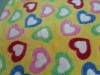 polyester printed coral fleece fabric(jaquard)