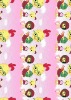 polyester printed fabric for shower curtain and bedding