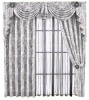 polyester printed living room curtain fabrics