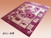 polyester printed mink blanket