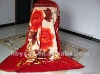 polyester printed plush sofa throws 200*240cm