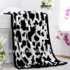 polyester printed plush throw blanket 200*240cm