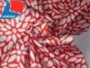 polyester printed stretch satin fabric/ stretch fabric