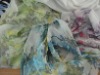 polyester printed wedding chiffon fabric