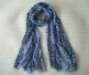 polyester printing logo scarf