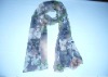 polyester printing logo scarf