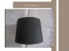 polyester ring spun 20s black yarn for weaving