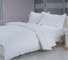 polyester satin bed sheet sets 4pcs