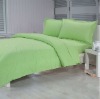 polyester satin bed sheet sets 4pcs