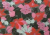 polyester satin printed fabric