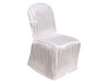 polyester satin stripe chair covers