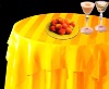 polyester satin striped Table clothes