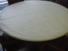 polyester seam round table colth with elastic
