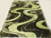 polyester shaggy area rug