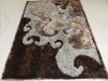 polyester shaggy area rug