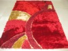 polyester shaggy carpet/rug designs