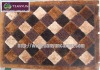 polyester shaggy rug-multistructre malai dori ,silky yarn