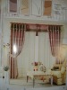 polyester silk style curtain